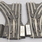 Lionel Vintage O22 LH & RH Remote Switch Turnouts [6] VG