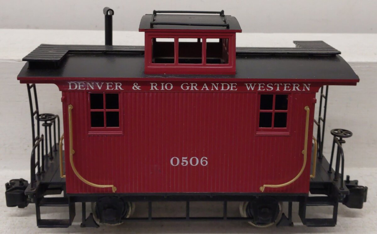 Bachmann 93148 Denver & Rio Grande Western Bobber Caboose #0506 EX