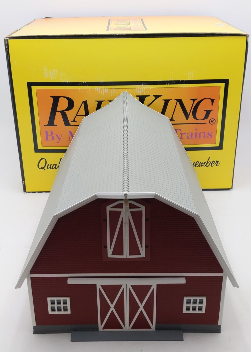 MTH 30-9072 O Red Classic Barn EX/Box
