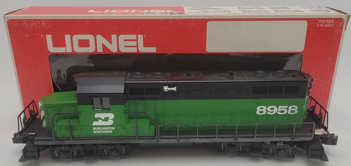 Lionel 6-8651 O Burlington Northern U36B Dummy Diesel Locomotive EX/Box