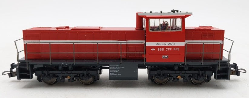 Trix 22588 HO Scale Swiss Federal Railways Am Diesel Locomotive #842 000-2 LN/Box
