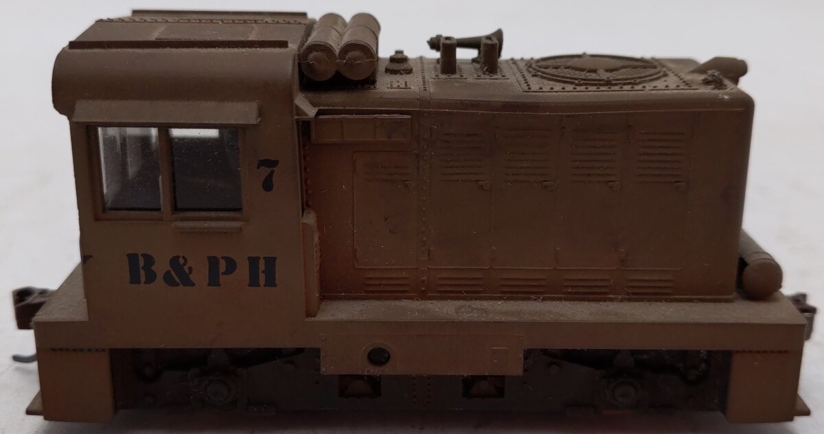HO Scale B&PH Diesel Locomotive #7