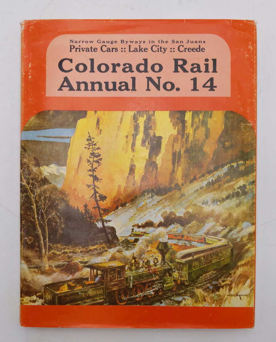 Colorado Rail Annual No.14 Hardcover Book VG