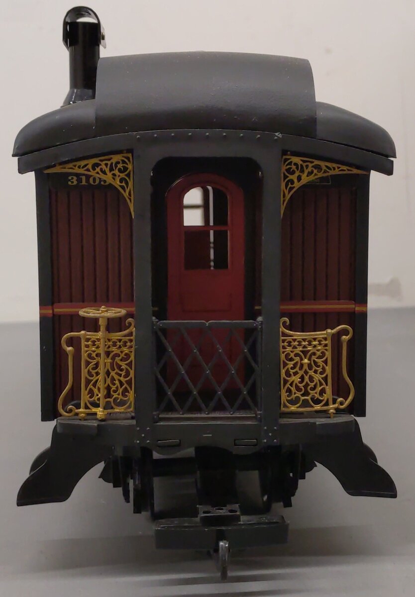 Aristo-Craft G Scale Pennsylvania Passenger Car Gnadenhutten #969 EX