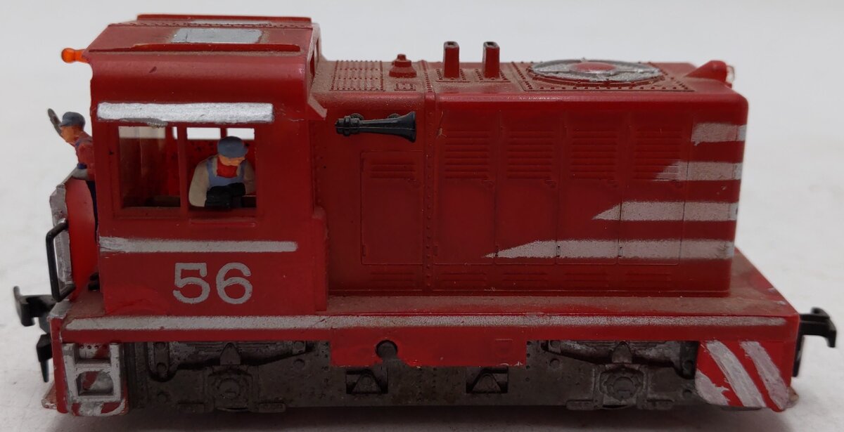 HO Scale Santa Fe Dummy Diesel Locomotive #56