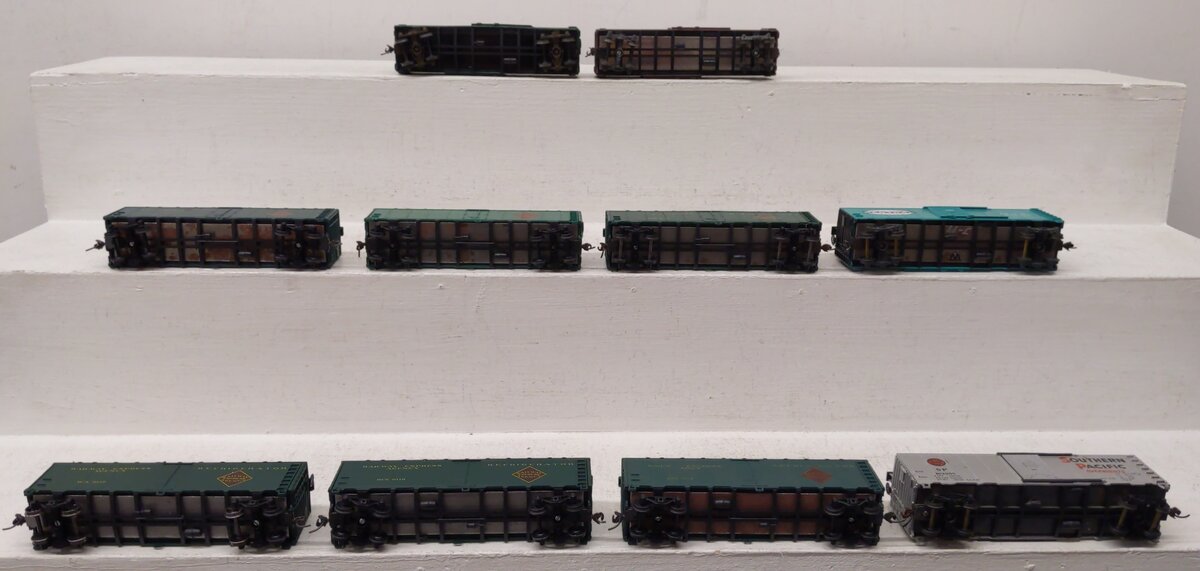 Athearn HO Scale Boxcars [10] VG