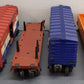 Lionel Vintage O Freight Cars: 3428, 3494-275, 3562-75, 6002, 6511, 6520 [6] VG