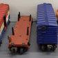 Lionel Vintage O Freight Cars: 3428, 3494-275, 3562-75, 6002, 6511, 6520 [6] VG