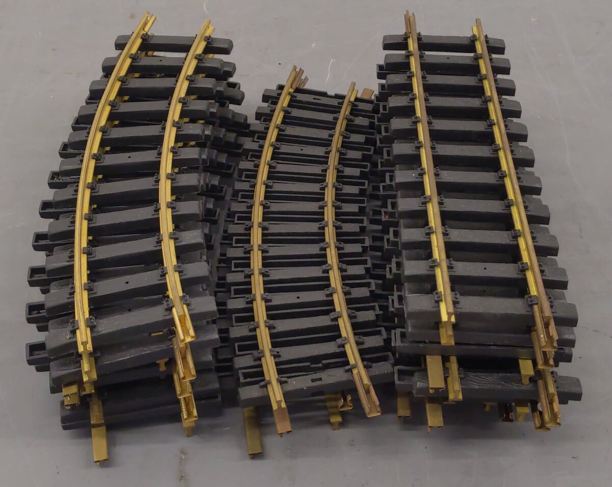 Assorted Aristo-Craft G Scale Straight/Curved Track Sections [18] EX