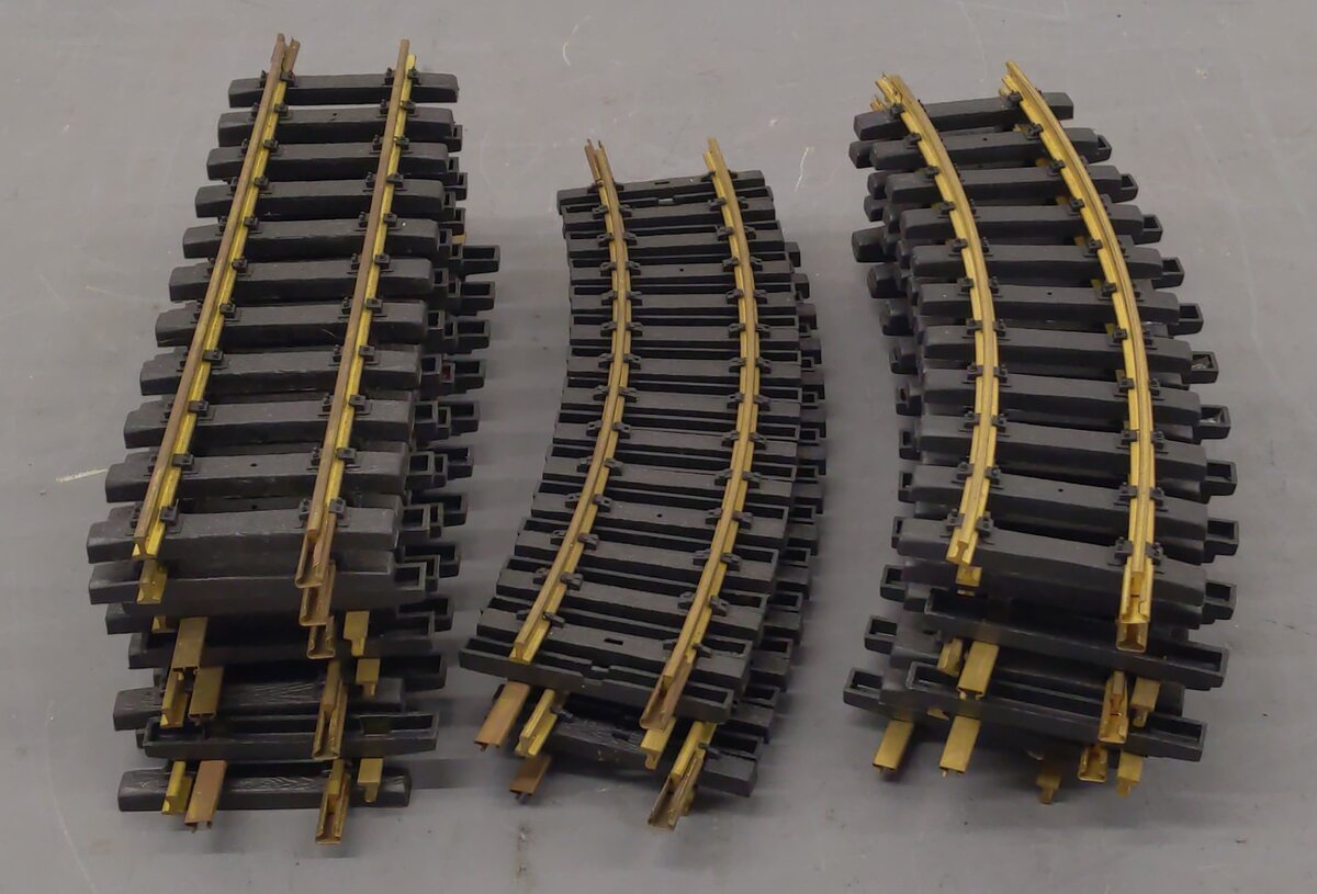 Assorted Aristo-Craft G Scale Straight/Curved Track Sections [18] EX