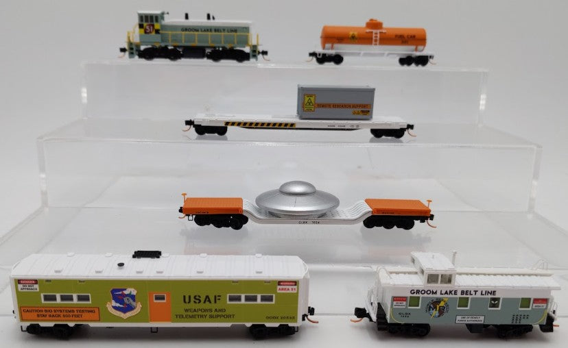 Micro-Trains 99321240 N Scale GLBL Area 51 Diesel Freight Train Set #51 LN/Box