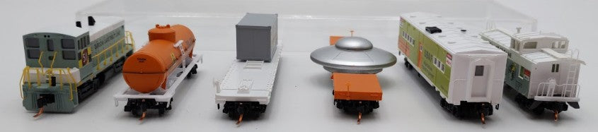 Micro-Trains 99321240 N Scale GLBL Area 51 Diesel Freight Train Set #51 LN/Box