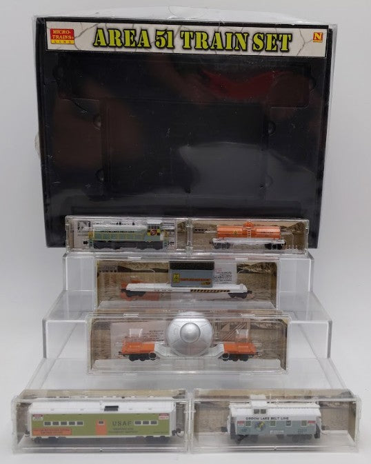 Micro-Trains 99321240 N Scale GLBL Area 51 Diesel Freight Train Set #51 LN/Box