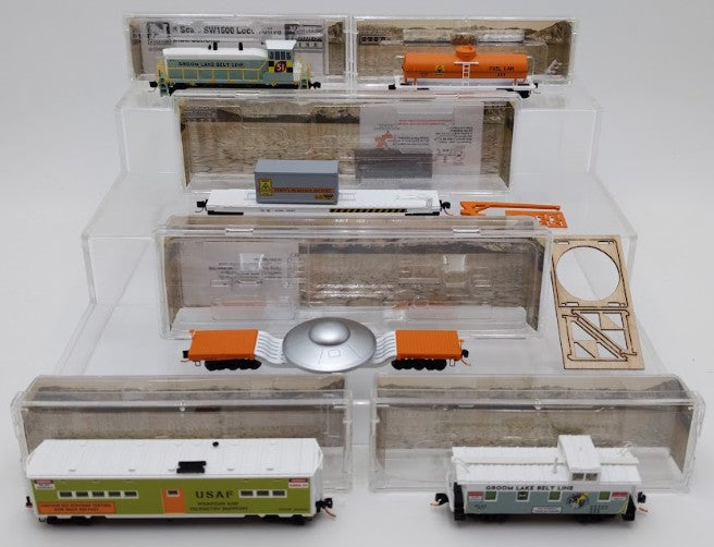 Micro-Trains 99321240 N Scale GLBL Area 51 Diesel Freight Train Set #51 LN/Box
