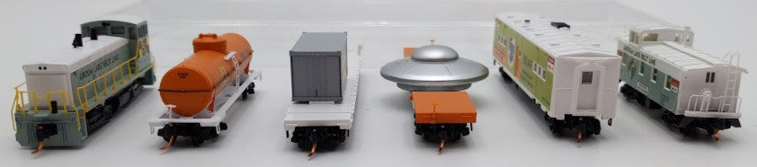 Micro-Trains 99321240 N Scale GLBL Area 51 Diesel Freight Train Set #51 LN/Box