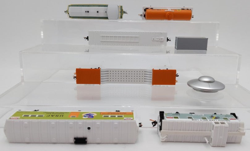 Micro-Trains 99321240 N Scale GLBL Area 51 Diesel Freight Train Set #51 LN/Box