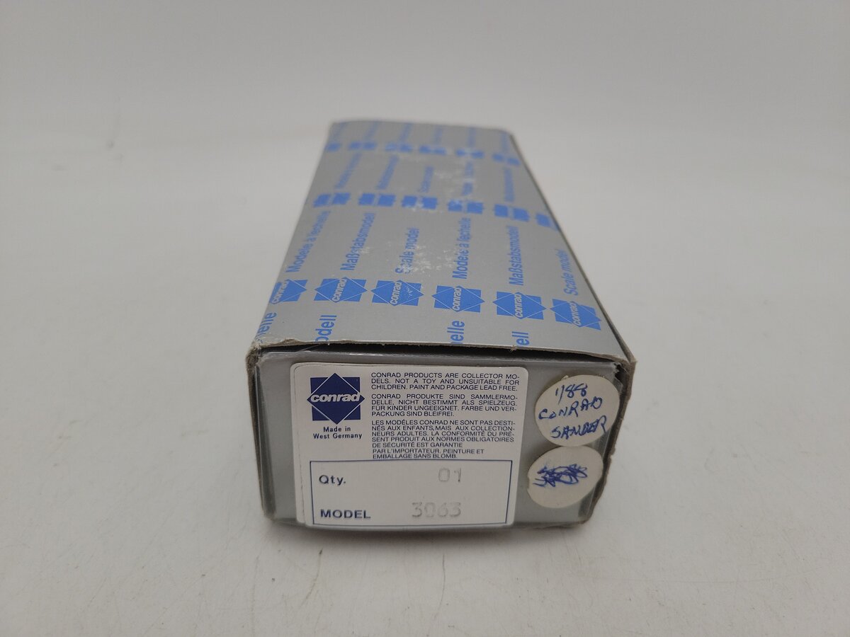 Conrad 3063 1:50 Scale Mercedes Benz Pietsch Grit Sander Truck Die Cast Metal VG/Box