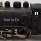 Rivarossi HO Scale Santa Fe 0-4-0 Steam Locomotive VG