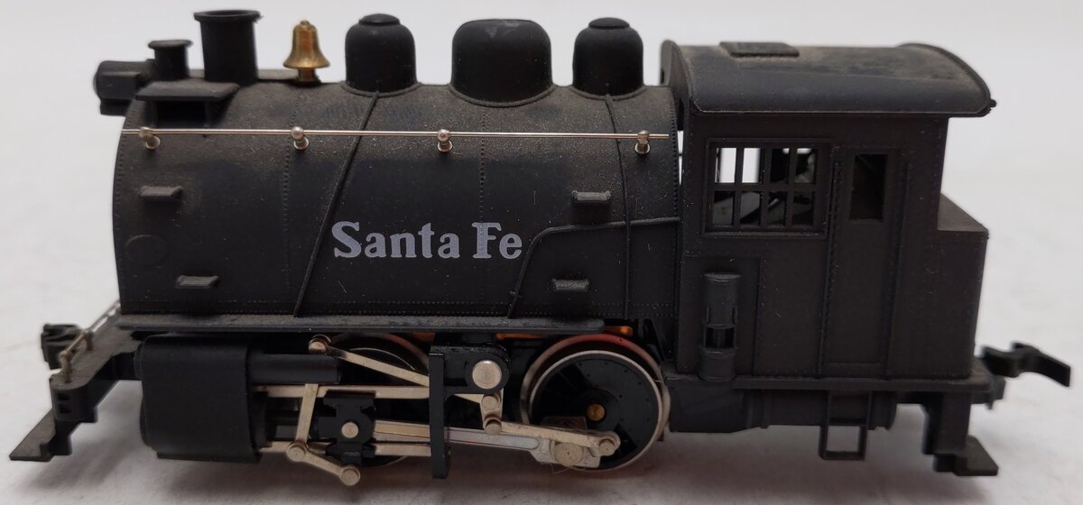 Rivarossi HO Scale Santa Fe 0-4-0 Steam Locomotive VG