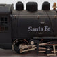 Rivarossi HO Scale Santa Fe 0-4-0 Steam Locomotive VG
