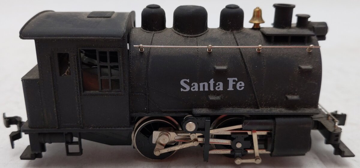 Rivarossi HO Scale Santa Fe 0-4-0 Steam Locomotive VG