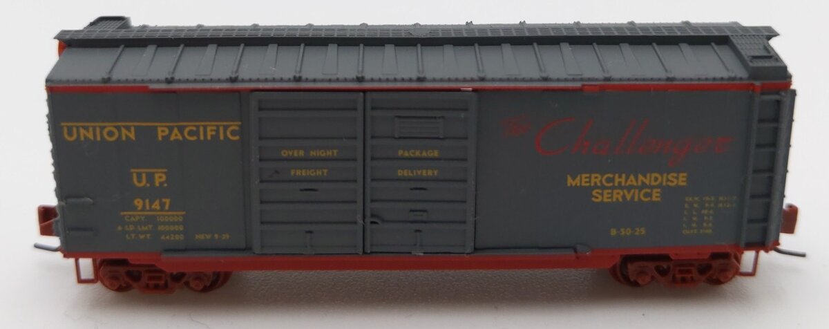 MicroTrains 50100191 Union Pacific 40' Standard Double Door Boxcar #9147 LN/Box
