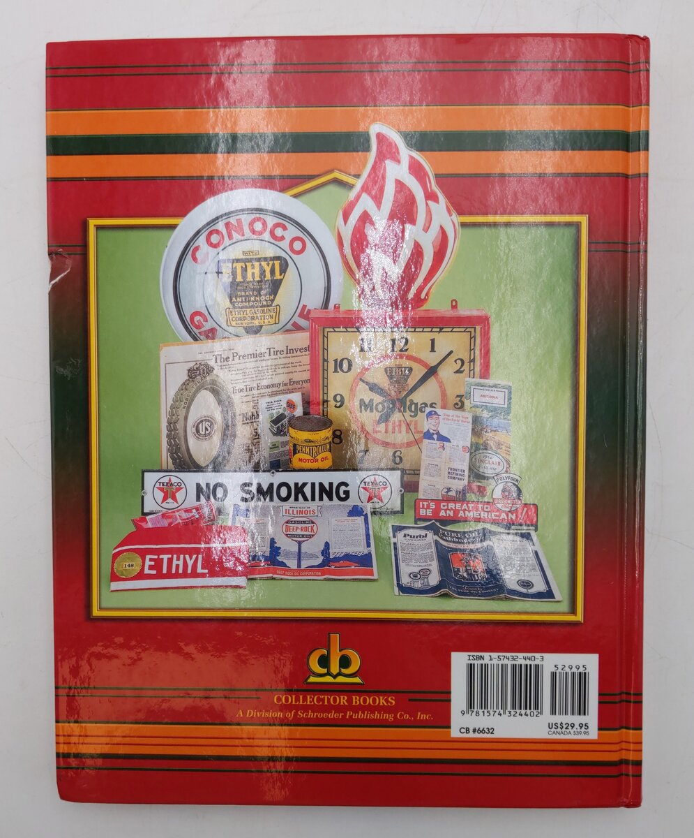 Value Guide To Gas Station Memorabilia Book By B. J. Summers, Wayne Priddy EX