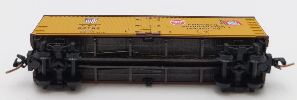 Micro-Trains 51800042 Z American Refrigerator Transit Co 40' Wood Reefer #22789 LN/Box