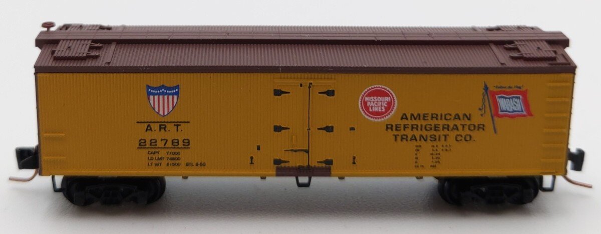 Micro-Trains 51800042 Z American Refrigerator Transit Co 40' Wood Reefer #22789 LN/Box