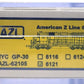 American Z-Line 62105 Z Scale New York Central GP-30 Diesel Locomotive #6121 LN/Box