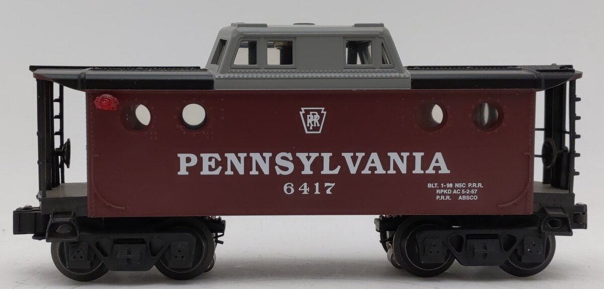 Lionel 6-19741 O Gauge Pennsylvania N5C Caboose #6417 EX