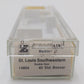 Micro-Trains 14804 Z Scale SSW Cottonbelt 40' Double Door Boxcar #46478 LN/Box