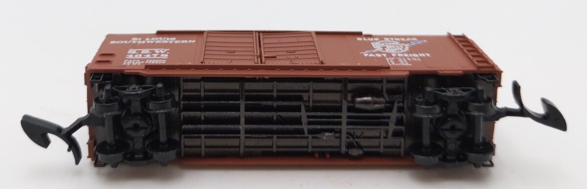 Micro-Trains 14804 Z Scale SSW Cottonbelt 40' Double Door Boxcar #46478 LN/Box