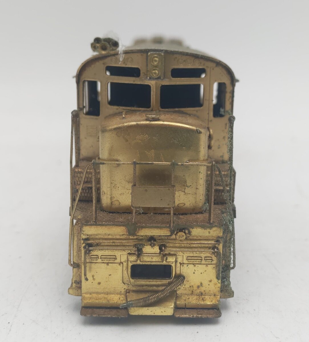 Alco Models D-139 HO BRASS C-628 High Hood Diesel Locomotive - Unpainted VG/Box
