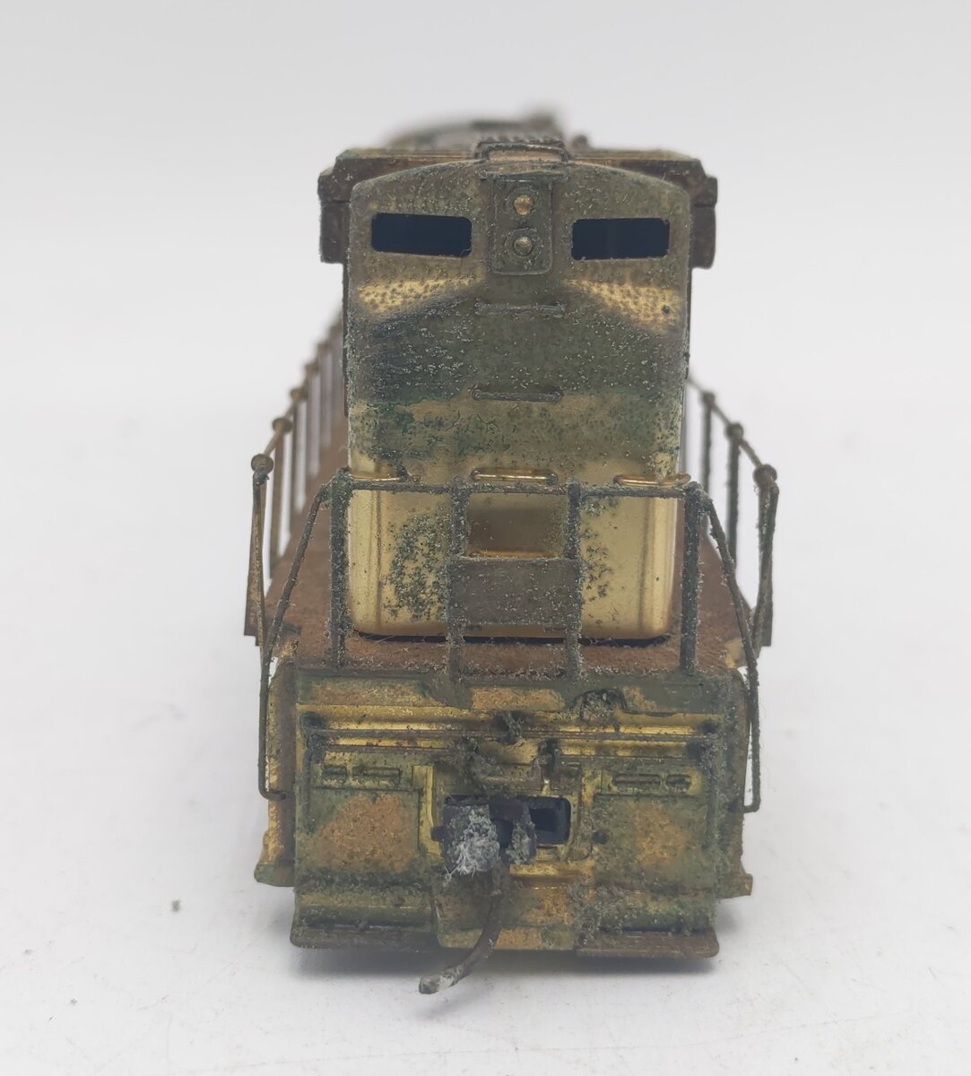 Alco Models D-139 HO BRASS C-628 High Hood Diesel Locomotive - Unpainted VG/Box