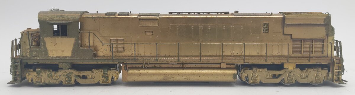 Alco Models D-139 HO BRASS C-628 High Hood Diesel Locomotive - Unpainted VG/Box