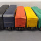 Lionel O Gauge Boxcars: 6-9211, 6-9767, 6-9860, 6-9600, 6-9604 [5] VG