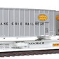 Walthers 932-40853 HO P&L.E Flexi-Van Flat Car With Trailer #504225 LN