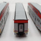 Athearn 10168 N Scale Caltrain Bombardier Control Coach Car 3 Pack EX/Box