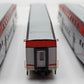 Athearn 10168 N Scale Caltrain Bombardier Control Coach Car 3 Pack EX/Box