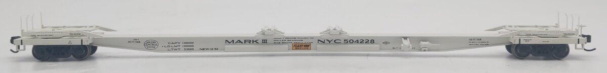 Walthers 932-3921 HO Scale New York Central Flexi-Van Flatcar #504228 LN