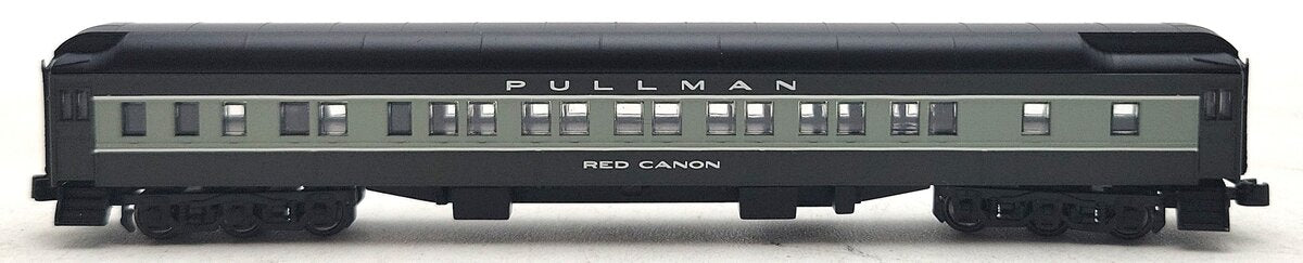 American Z-Line 71002-3 Red Canyon Pullman Grey 12-1 Sleeper Car LN/Box