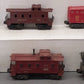 Lionel Vintage O Gauge Freight Cars: 6357, 6434, 6017, 6462, 2460, 638-2361 [6] VG