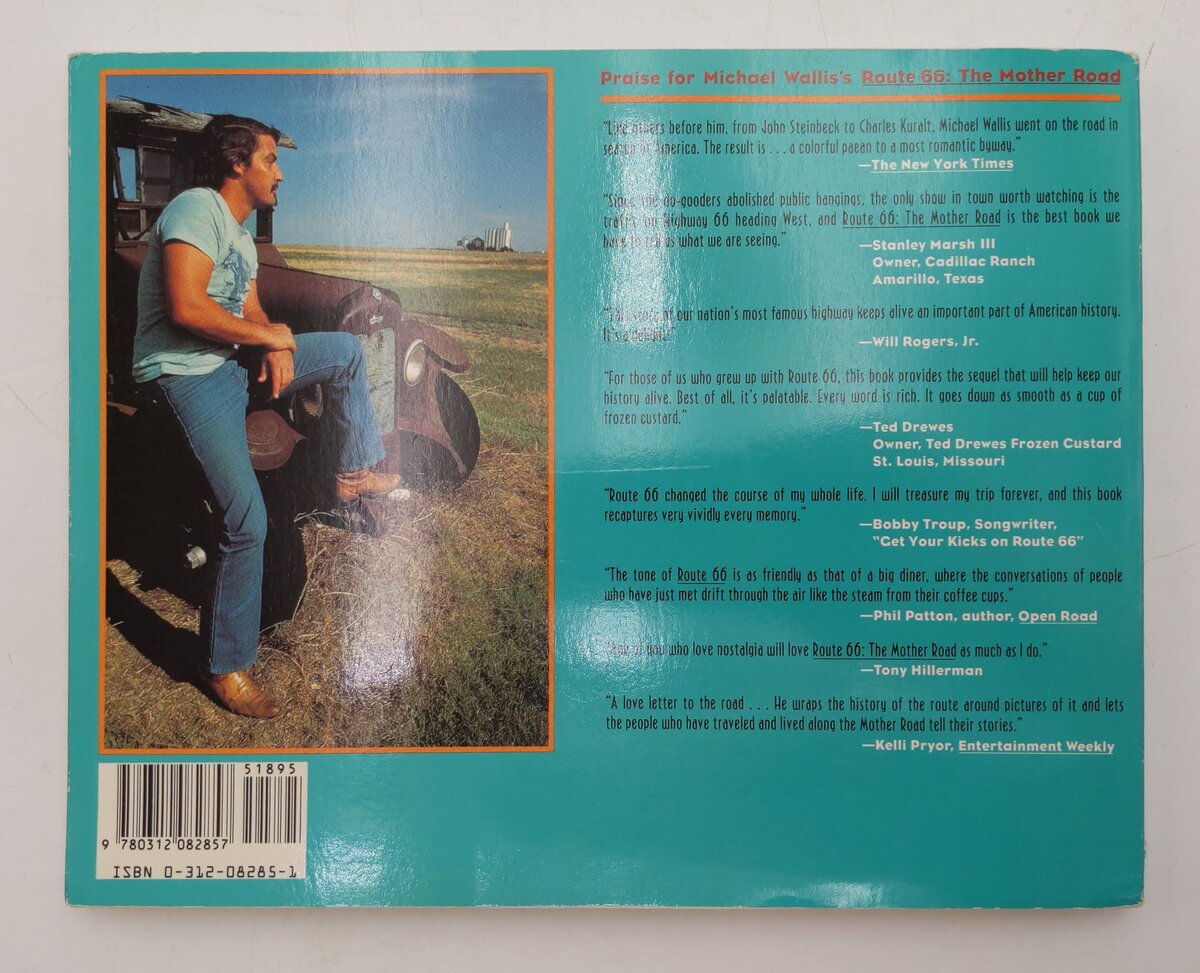 Route 66 Paperback Book By Michael Wallis VG