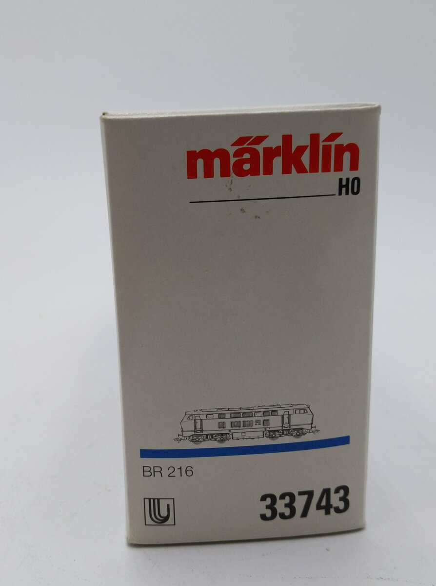 Marklin 33743 BR 216 Diesel Locomotive EX/Box