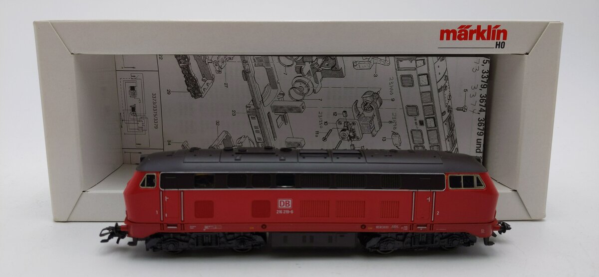 Marklin 33743 BR 216 Diesel Locomotive EX/Box