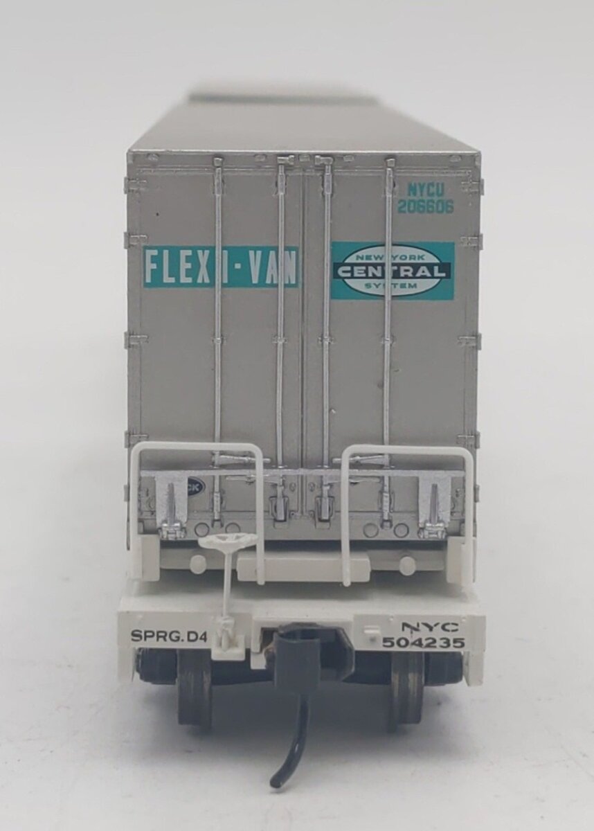 Walthers 932-40852 NYC Flexi-Van Car with Trailers #504235 LN