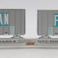 Walthers 932-40852 NYC Flexi-Van Car with Trailers #504235 LN