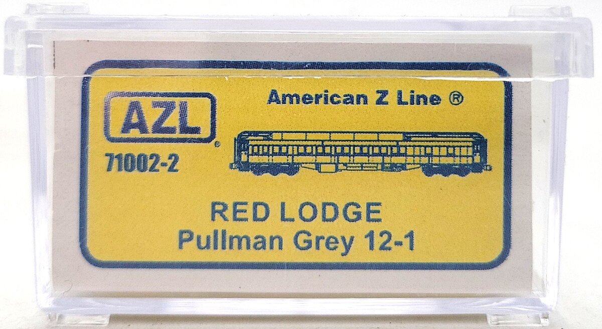 American Z-Line 71002-2 Z Scale Red Lodge Pullman 12-1 Sleeper Car LN/Box