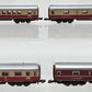 Marklin Z Scale Assorted Passenger Cars [4]: 8726, 8728, 8725, & 8713 EX